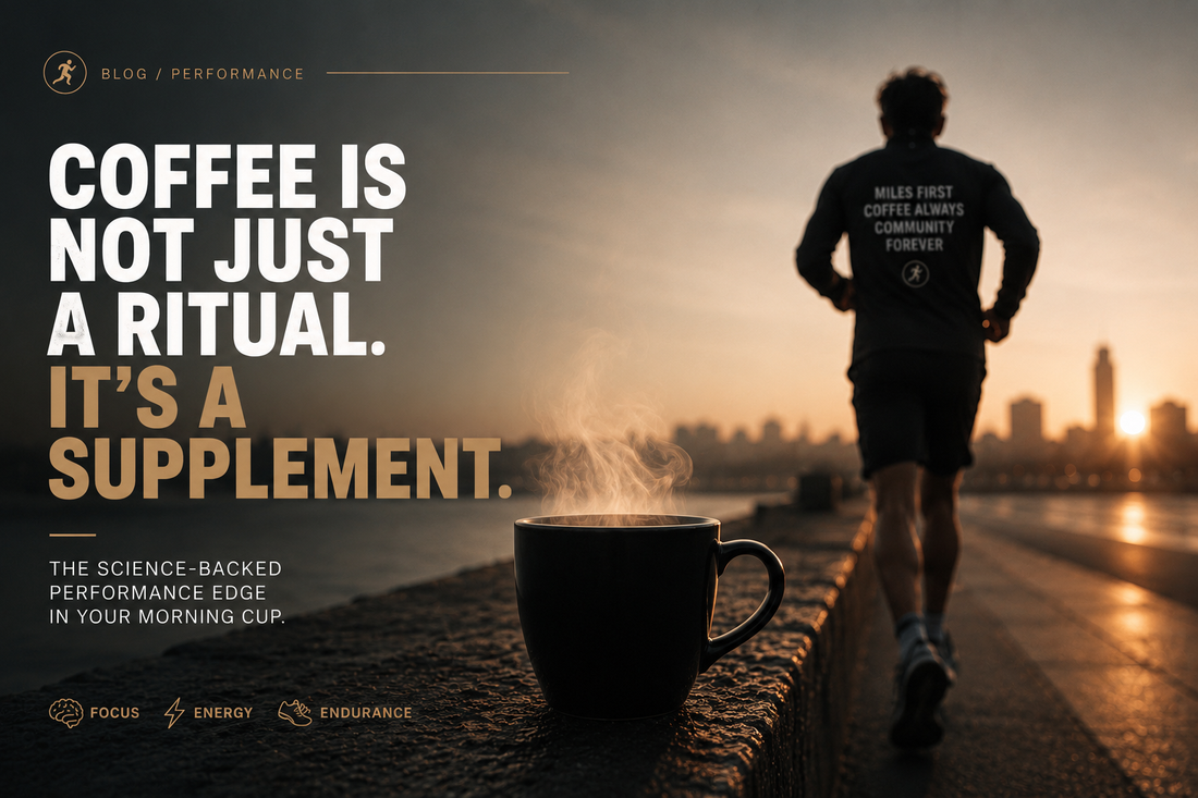 Coffee Is Not Just a Ritual. It's a Supplement.