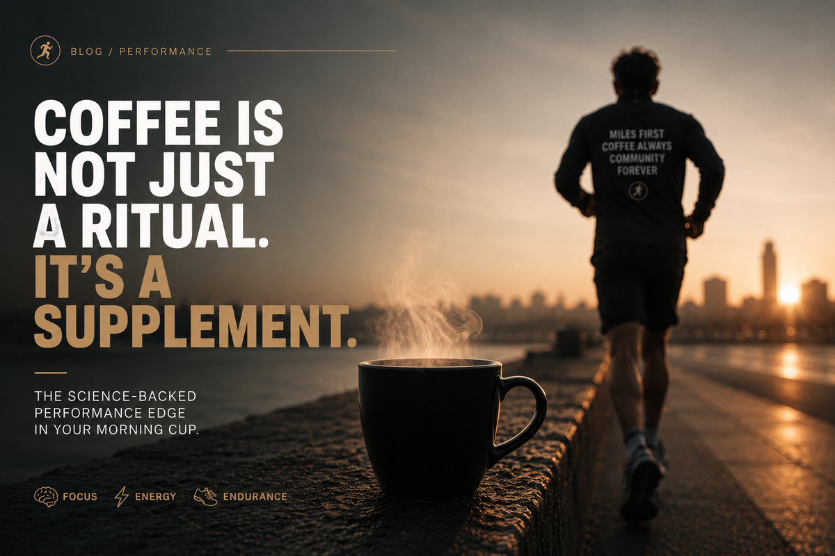 Coffee Is Not Just a Ritual. It's a Supplement.